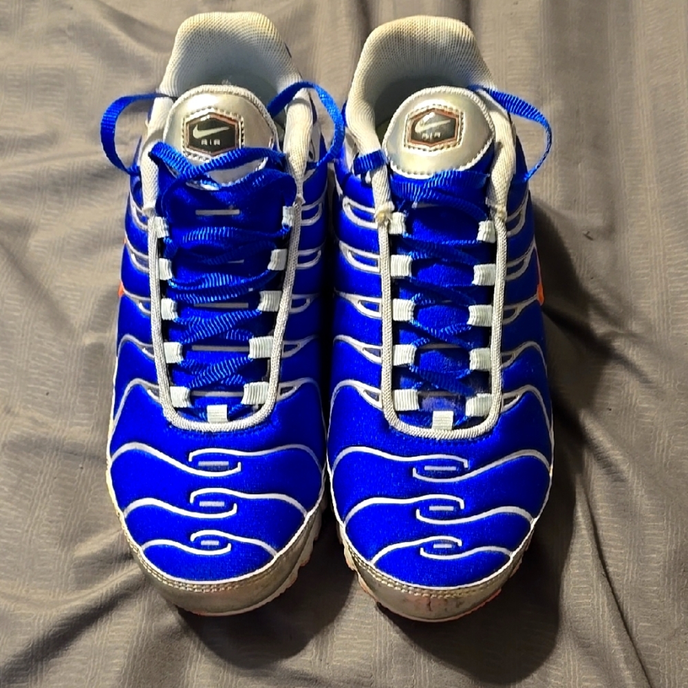 Nike Airmax Plus Ultraman Blue and White Sneakers